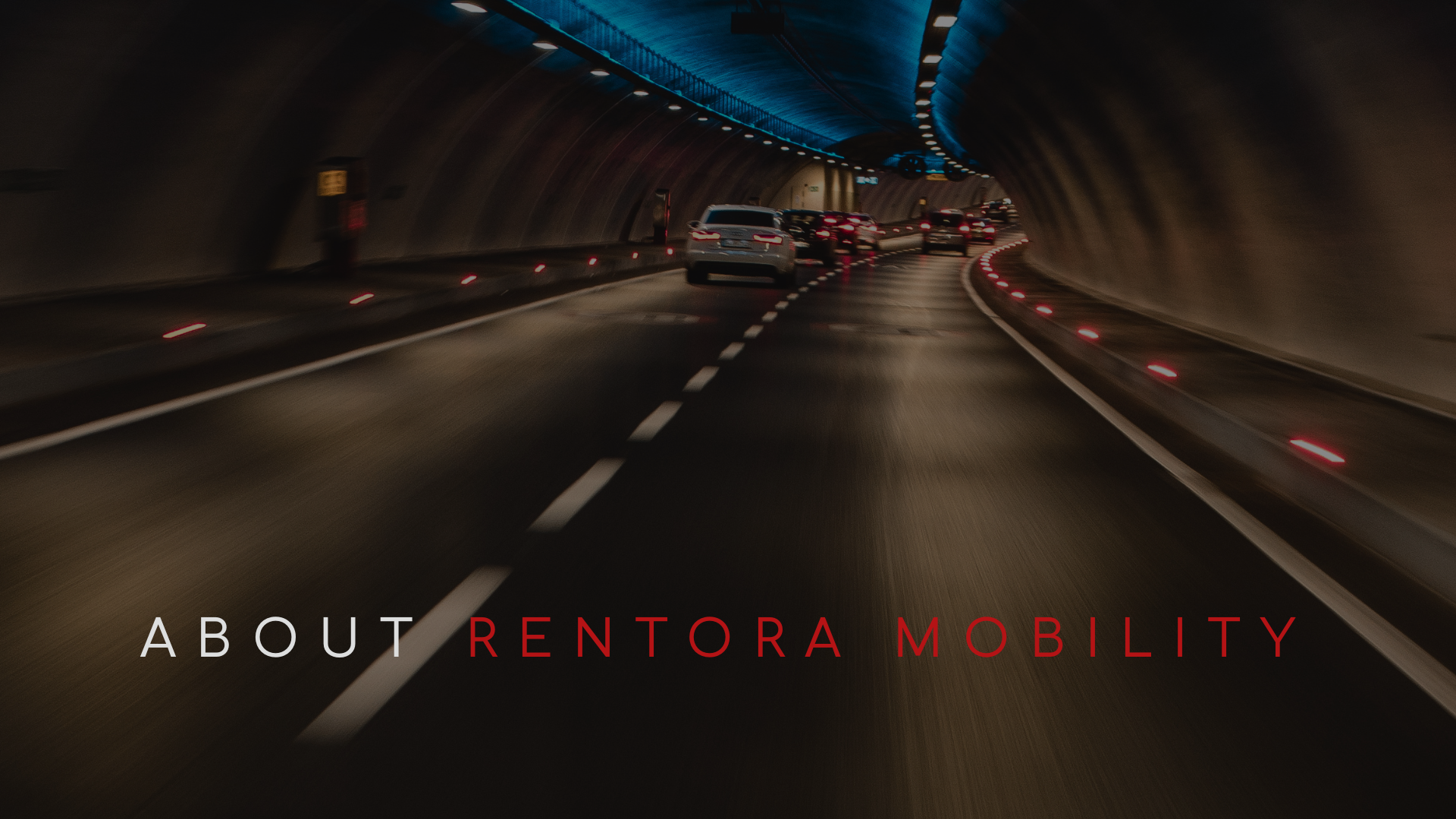 Rentora Mobility premium vehicle on the road
